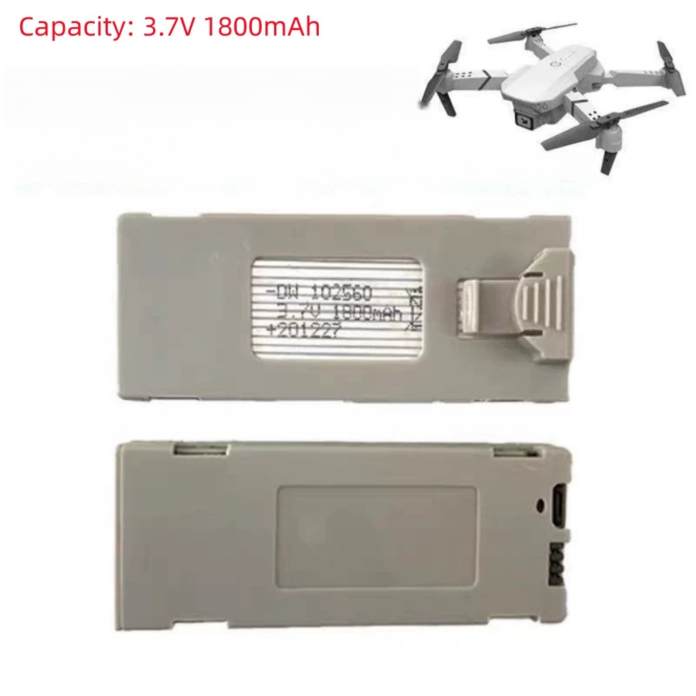 1-10PCS 3.7V 1800Mah RC Drone  - Eachine Drone E58 recension och pris
