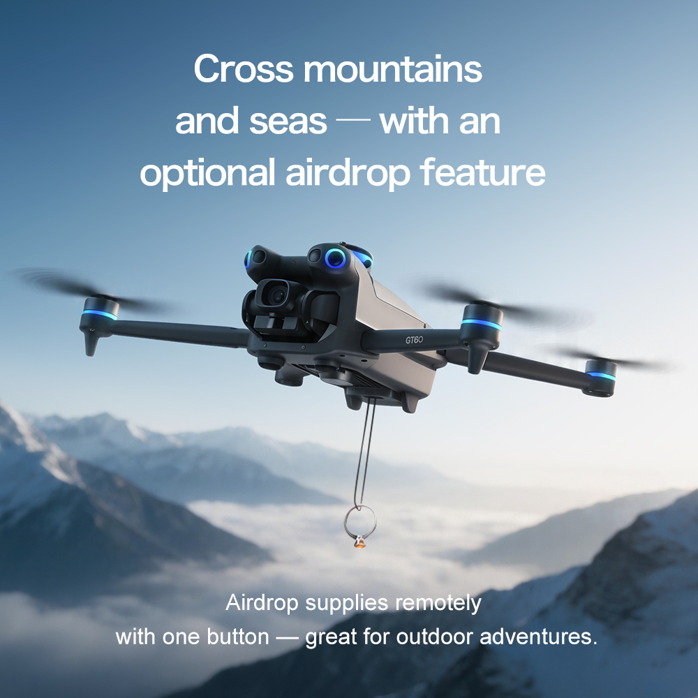 NEW GT60 Mini Drone Dual Camer - Drone Gps Mount recension och pris