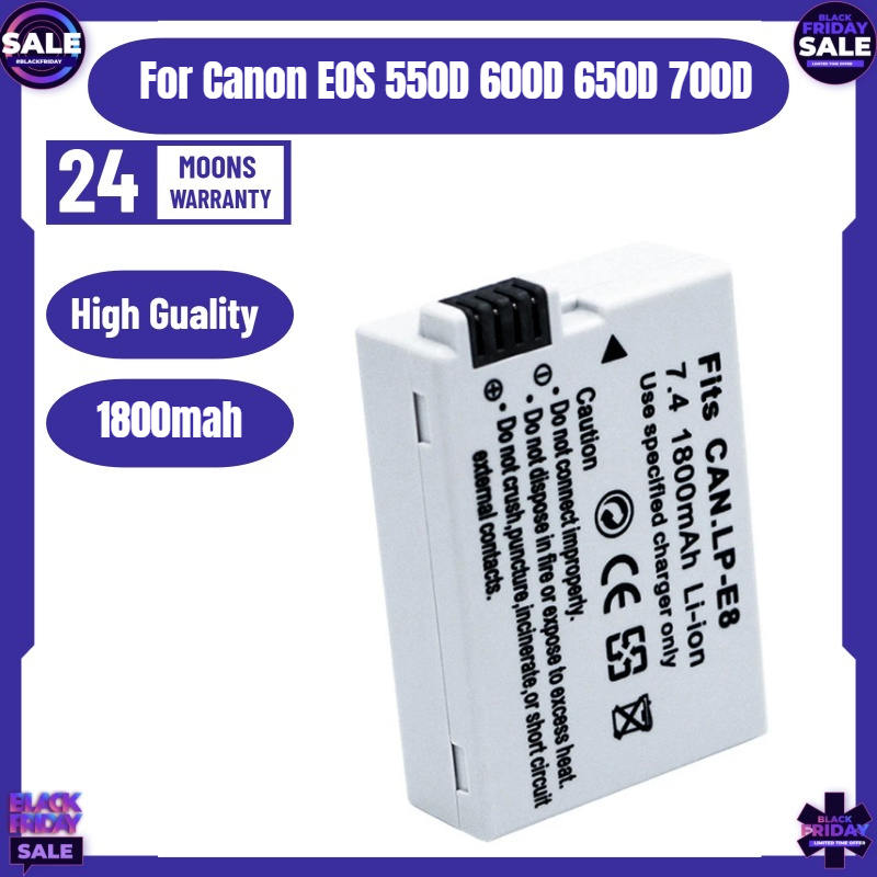 New LP-E8 Camera Battery for C - Drone Battery recension och pris